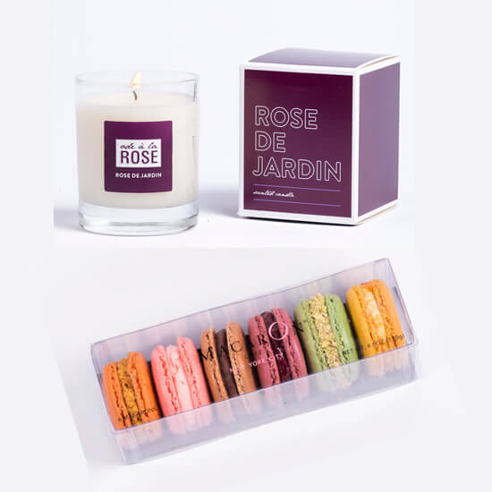 Candles and Macarons