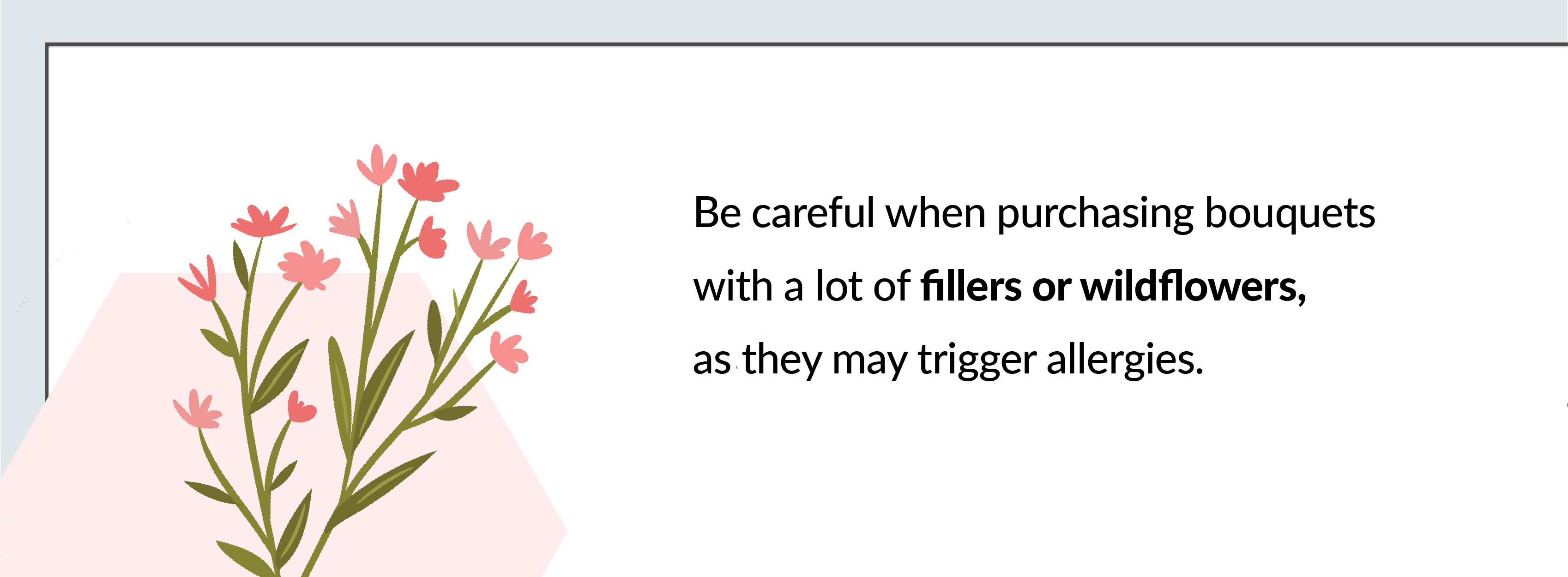wildflowers trigger allergies