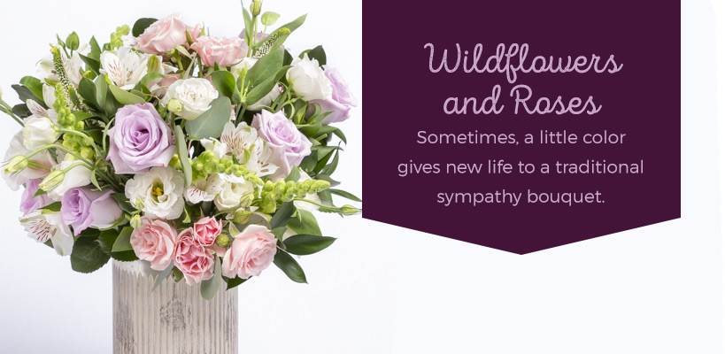 wildflowers and roses