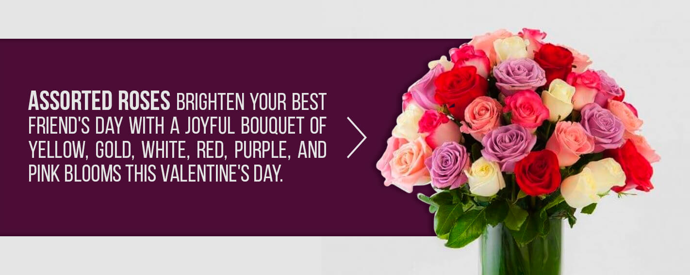 assorted valentine bouquet