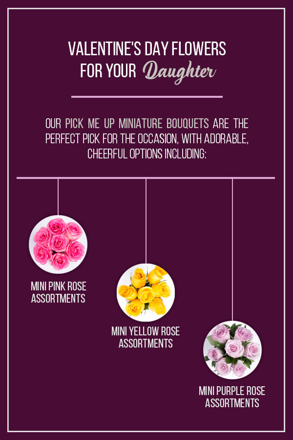 valentines flowers for daughter