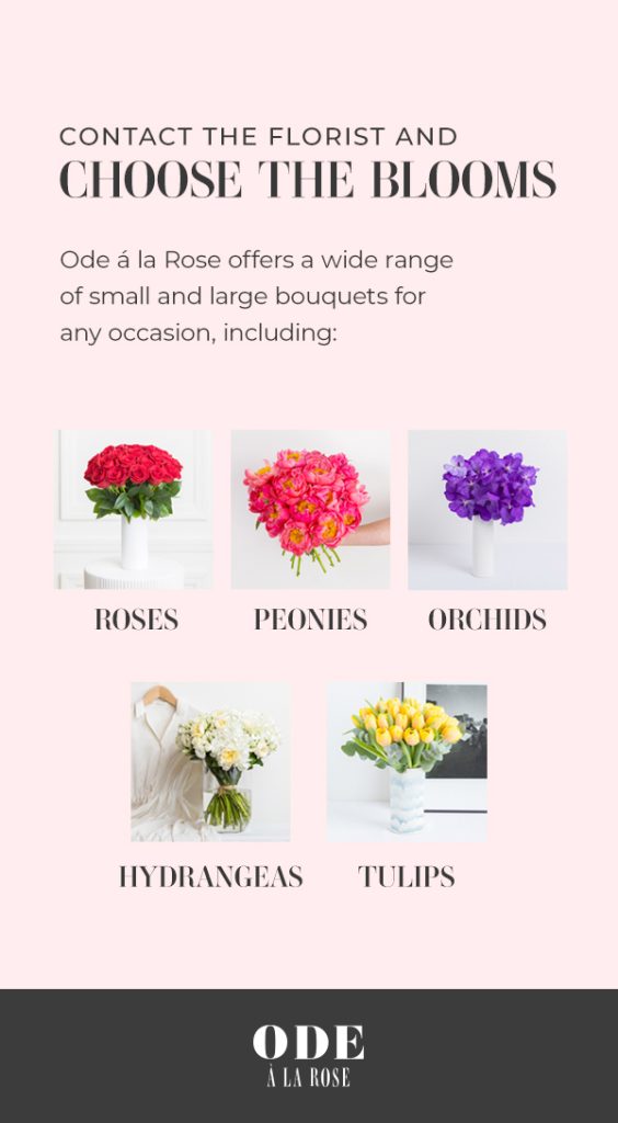 choose flowers to send