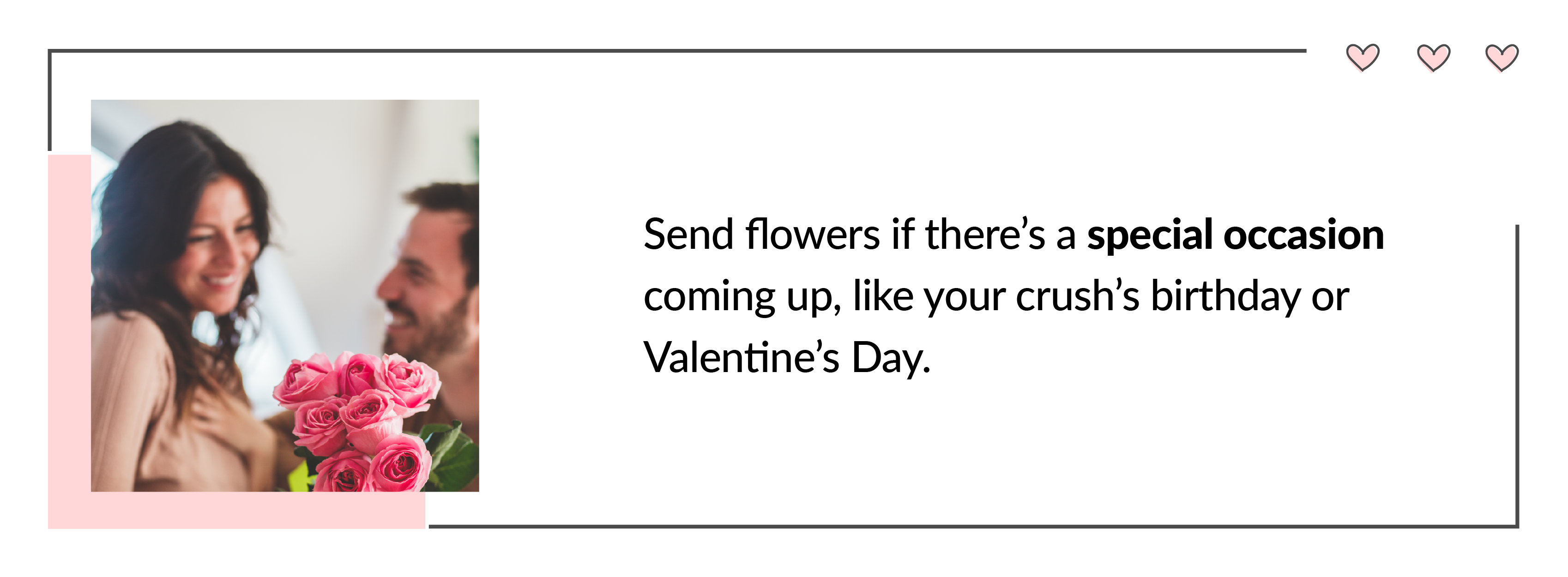 Send flowers for a special occasion