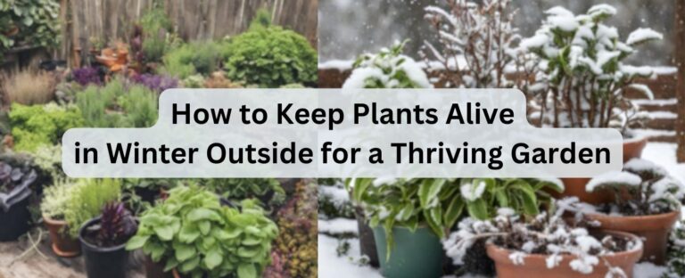 How to Keep Plants Alive in Winter Outside - Proven Strategies