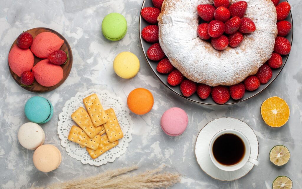 Luxury Sweets And Pastries