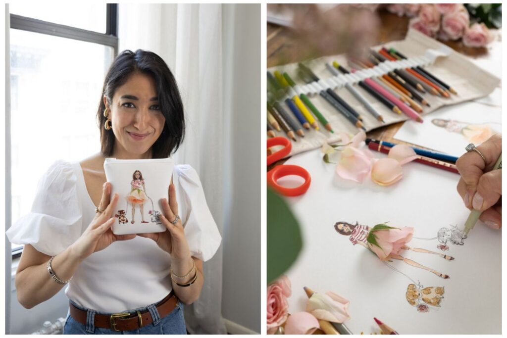 Meredith Wing Floral Illustration