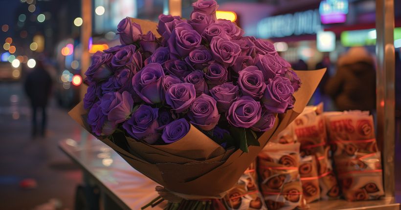 The Symbolism of Purple Roses
