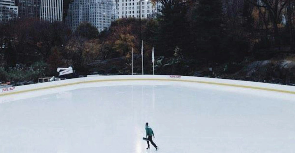 Ice skating in NYC
