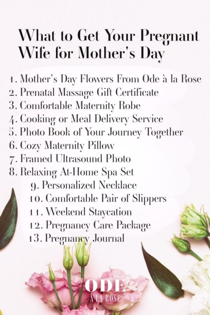 Mother's Day Gift for Pregnant Wife