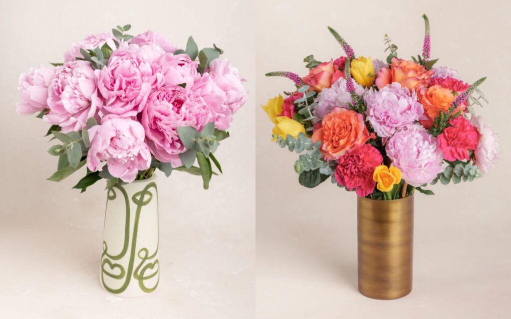 peonies for mothers day