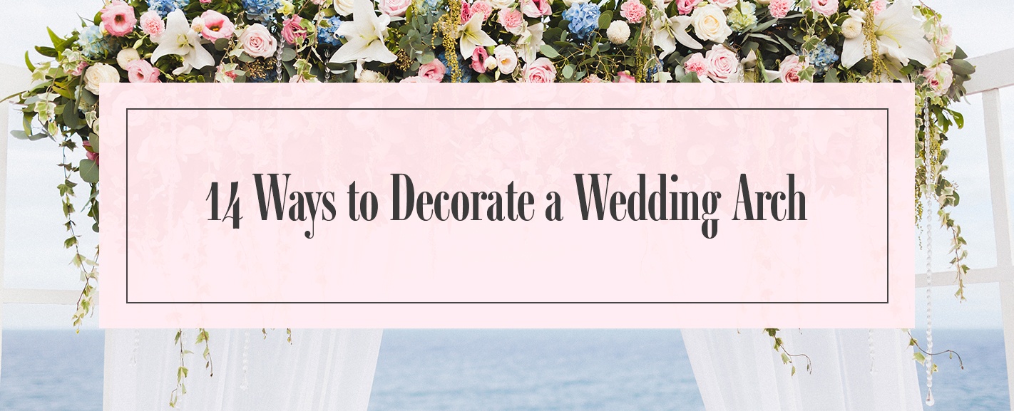 decorate wedding arch