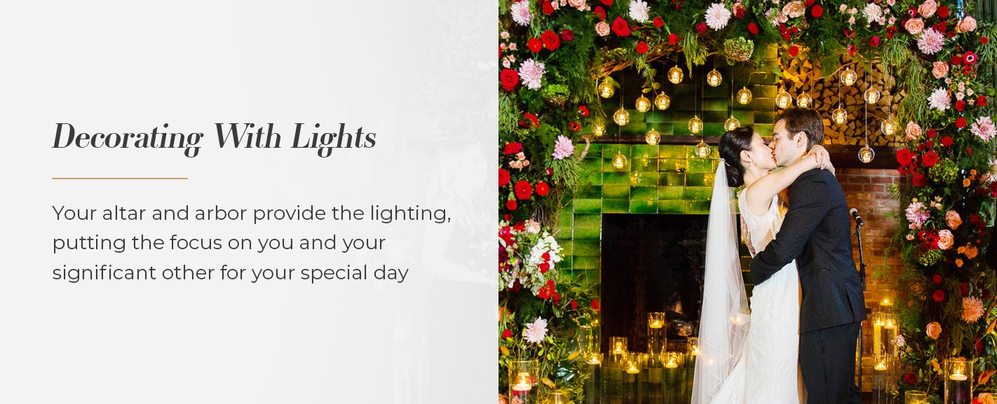 decorating with lights