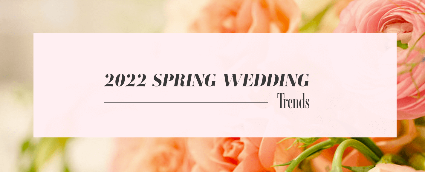 spring wedding trends