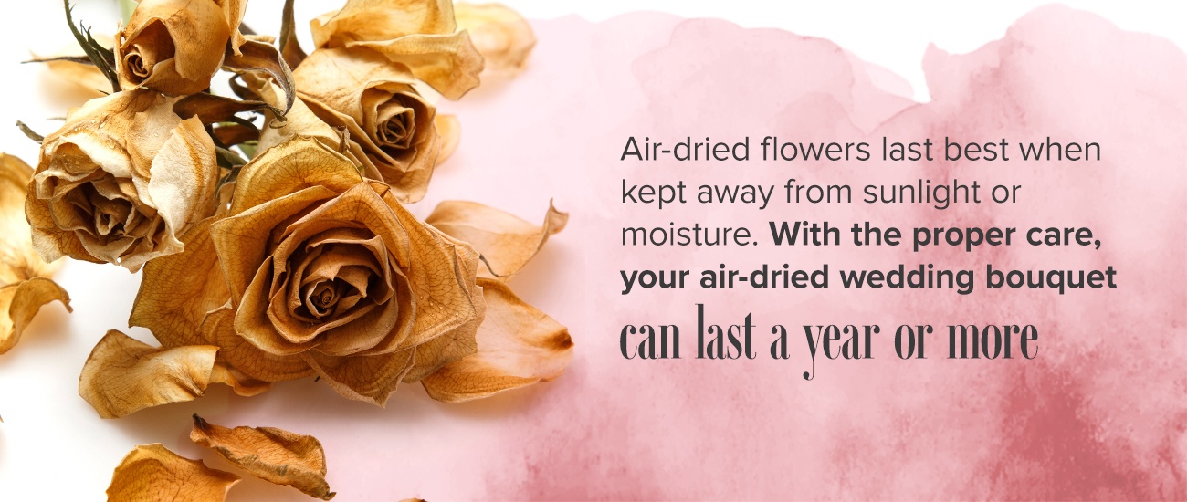 air dry flowers