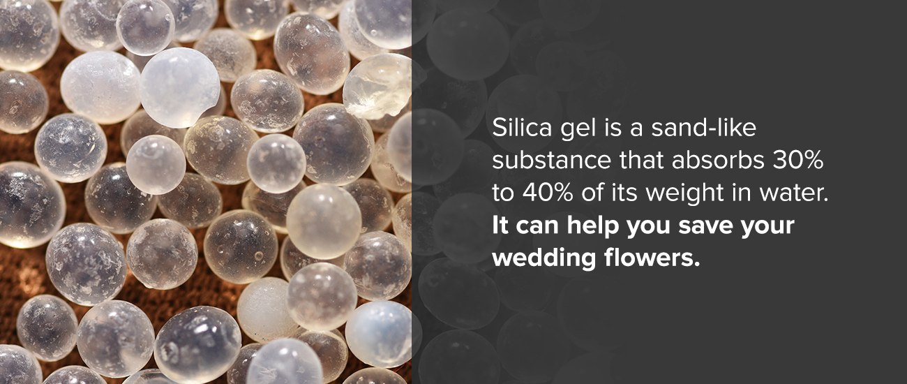 save flowers in silica gel