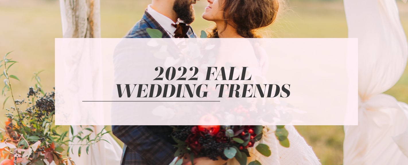 fall wedding trends