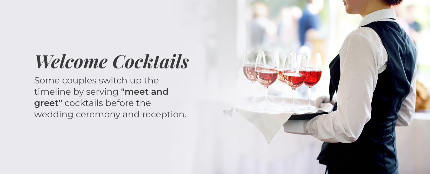 welcome cocktails