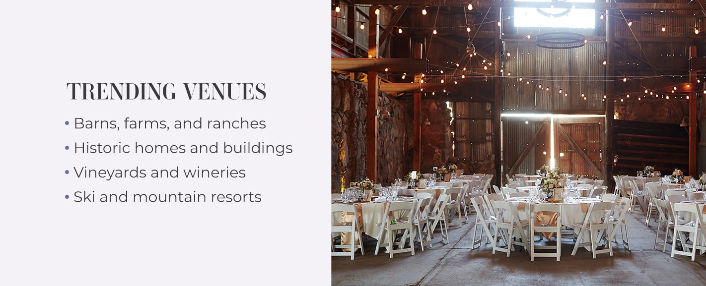 fall wedding venues