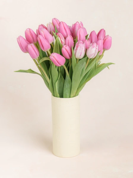 Large Pink Tulip Bouquet | Danielle Bouquet | Ode à la Rose