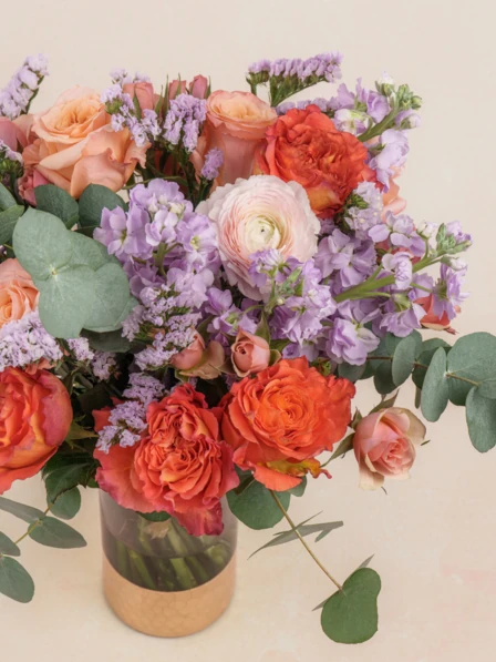Apolline Bouquet (33 Stems) | Roses, Ranunculus & Eucalyptus | Ode
