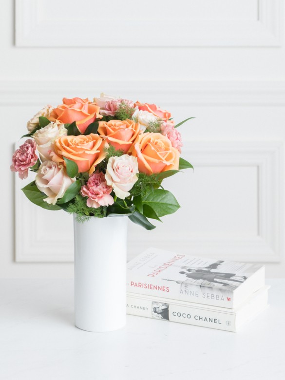 Mixed White Flowers Bouquet in Chino, CA