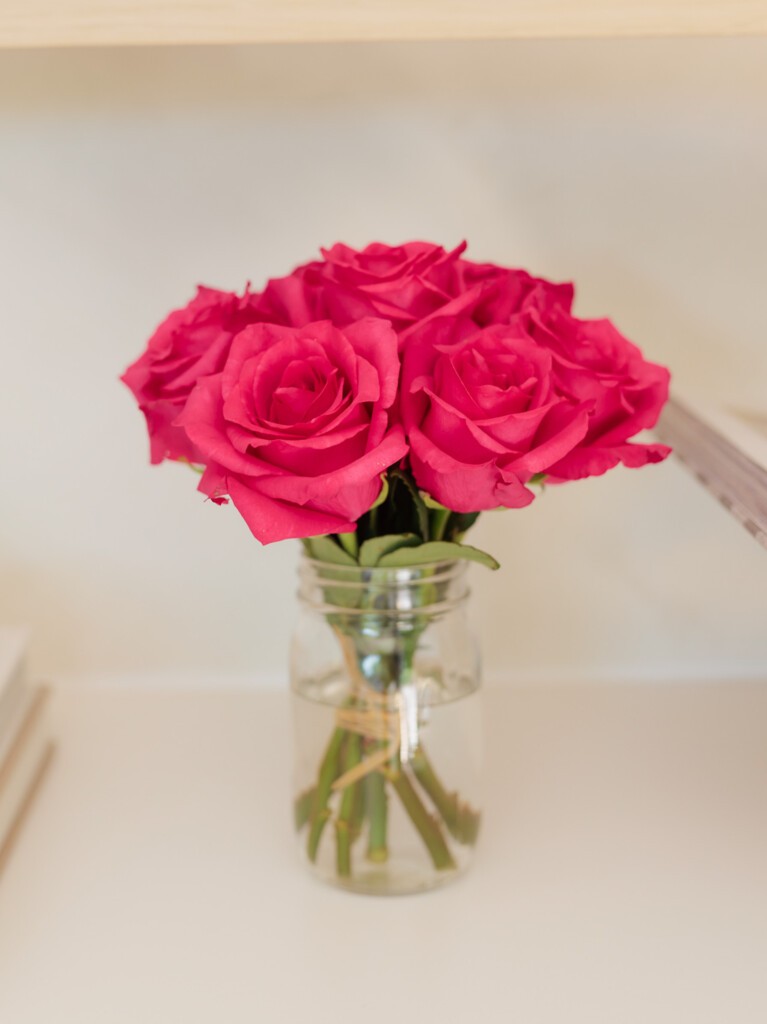 Petite Tilda - 7 Premium Pink Floyd Roses